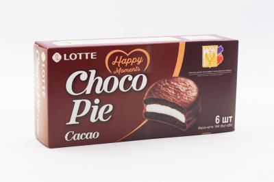 Печенье Lotte Choco Pie Какао 168 гр