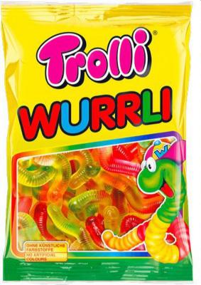 Мармелад жевательный Trolli Червячки Вуррли 200 гр