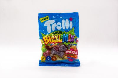 Мармелад жевательный Trolli Bizzl Mix 150 гр