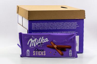 Молочный шоколад Milka Choco Sticks 112 гр