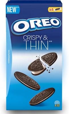 Печенье Oreo Crispy Thin vanilla 192 грамм