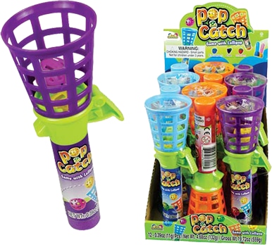 Леденец Kidsmania Pop n Catch Game with Lollipop 11 грамм